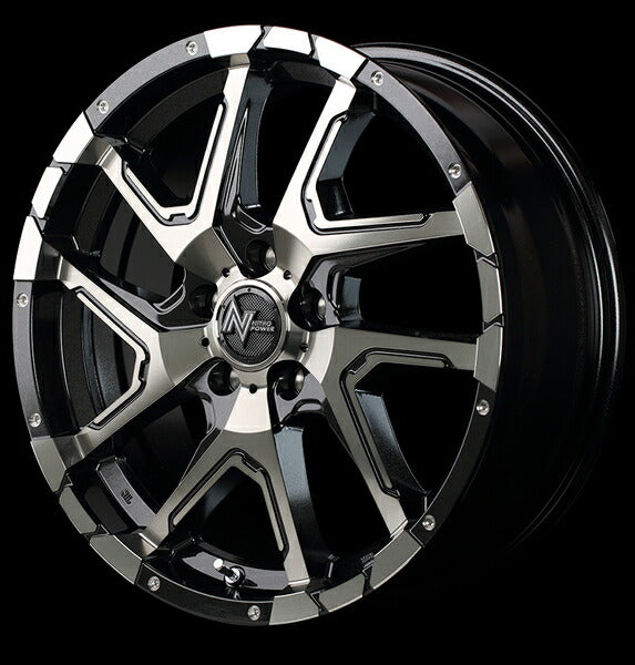 MID(マルカサービス) NITRO POWER/DERINGER 【17×6.5J 6-139 INSET38】 トヨタ ハイエース/レジアスエース 200系 2004/08〜