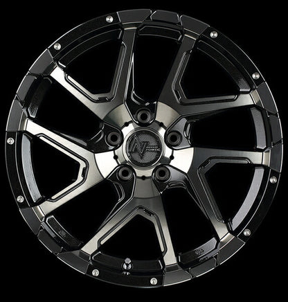 MID(マルカサービス) NITRO POWER/DERINGER 【17×6.5J 6-139 INSET38】 トヨタ ハイエース/レジアスエース 200系 2004/08〜