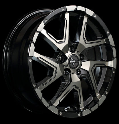 MID(マルカサービス) NITRO POWER/DERINGER 【17×6.5J 6-139 INSET38】 トヨタ ハイエース/レジアスエース 200系 2004/08〜