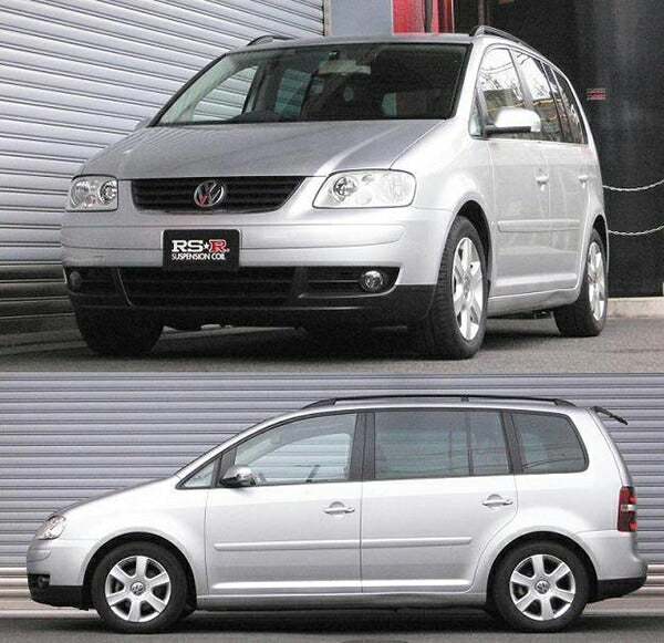 RS-R Ti2000 DOWN VOLKSWAGEN ゴルフトゥーラン 1TBLP 2004/04〜2007/03 W400TW