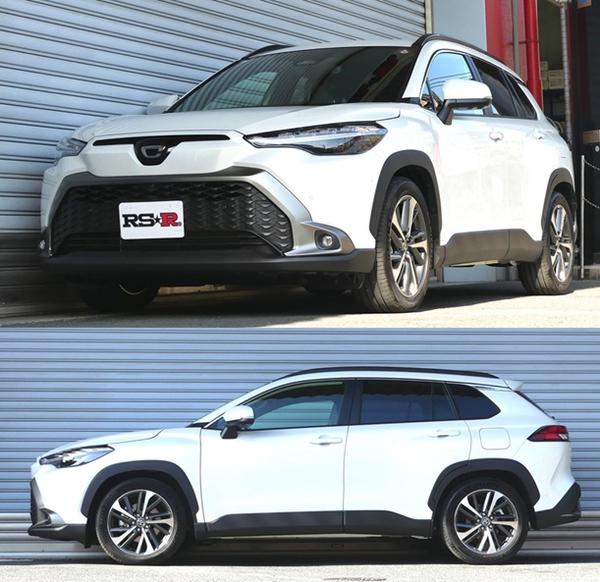 カローラクロス ZVG13 ダウンサス フロント左右セット RSR RS-Rダウン