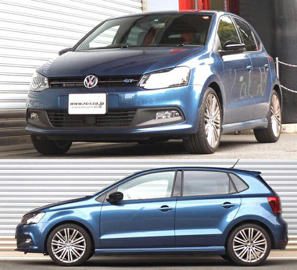 RS-R Ti2000 DOWN VOLKSWAGEN ポロ 6RCZE 2014/10〜 W023TD
