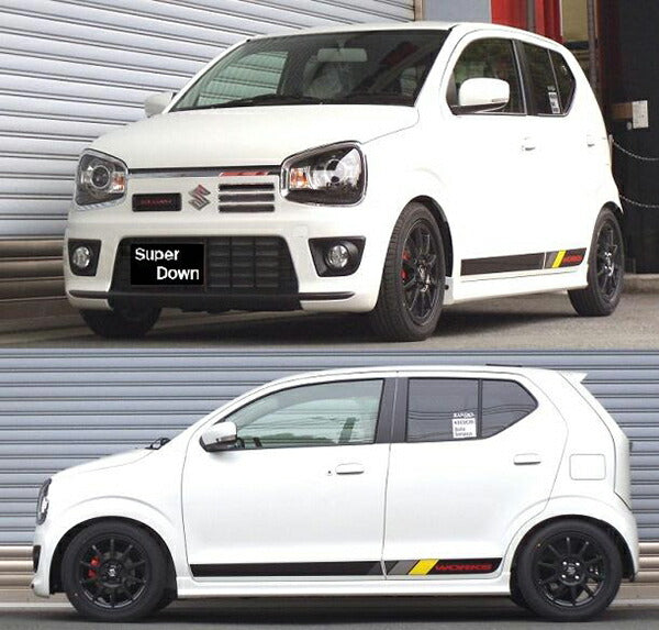 RS-R RS★R SUPER DOWN スズキ アルトワークス HA36S 2015/12〜2021/11 S022SF
