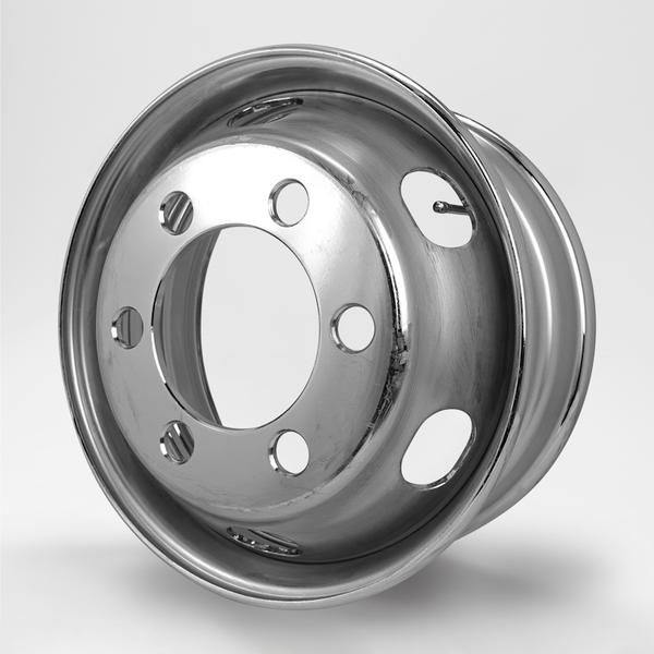 DOT-X メッキホイール 【17.5×6.75 6-222.25 offset:137 JIS】