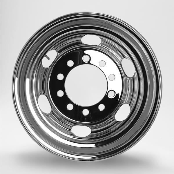 DOT-X メッキホイール 【17.5×6.75 10-225 offset:135 新ISO】