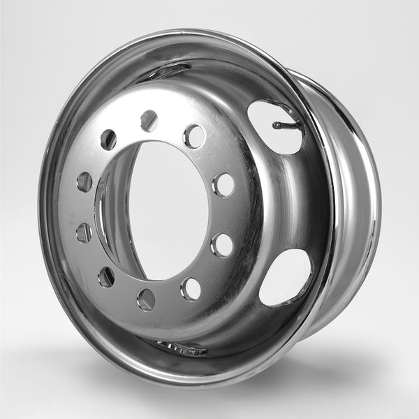 DOT-X メッキホイール 【17.5×6.75 10-225 offset:135 新ISO】