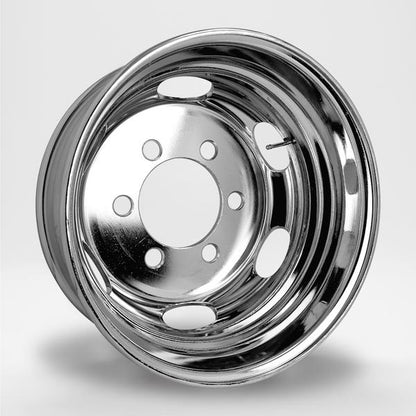 DOT-X メッキホイール 【19.5×6.75 6-222.25 offset:136 JIS】