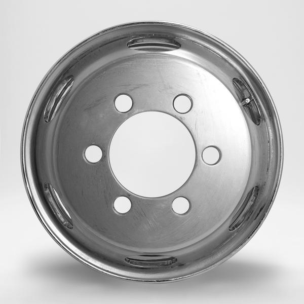 DOT-X メッキホイール 【19.5×6.75 6-222.25 offset:136 JIS】