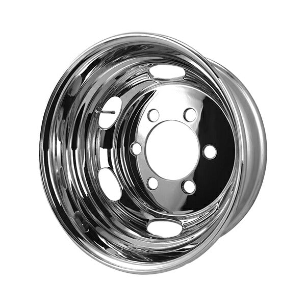 DOT-X メッキホイール 【19.5×6.75 6-222.25 offset:136 JIS】