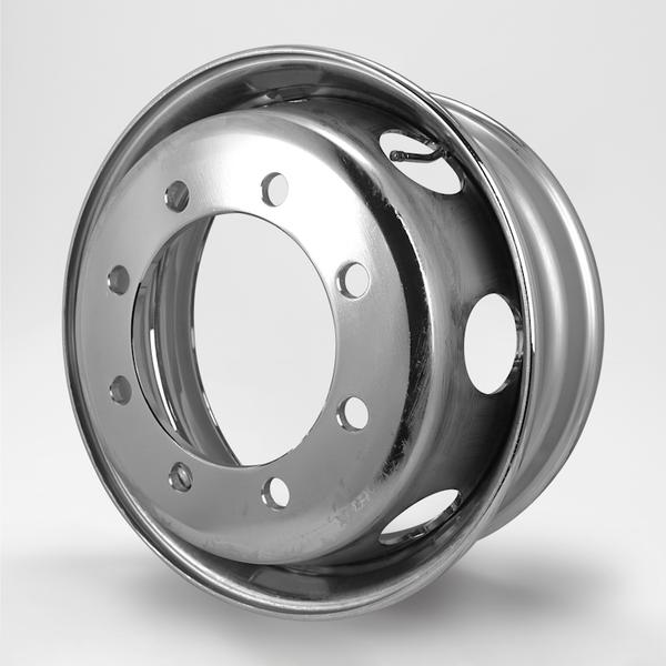 DOT-X メッキホイール 【19.5×6.75 8-275 offset:147 新ISO】