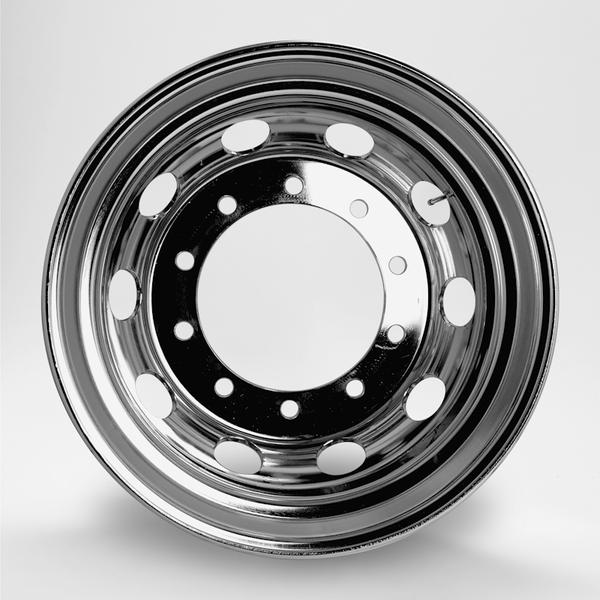 DOT-X メッキホイール 【22.5×7.50 10-335 offset:162 新従ISO】