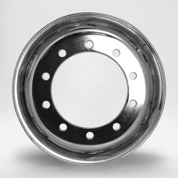 DOT-X メッキホイール 【22.5×8.25 10-335 offset:165 従来ISO】