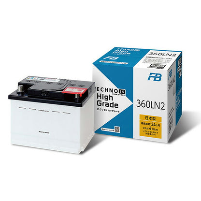 古河電池 ECHNO EN High Grade トヨタ エスクァイアハイブリッド DAA-ZWR80G 2017/06〜 360LN2