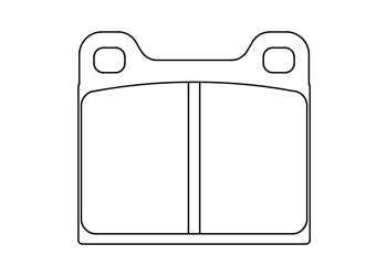 ENDLESS ブレーキパッド SSMPLUS メルセデスベンツ W126 126022 80〜85/9 【EIP032MP】 リア左右セット