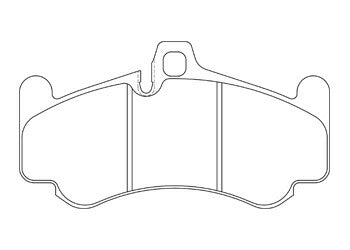 ENDLESS ブレーキパッド MX72 PORSCHE 911 996 2001/06〜 フロント左右セット EIP082
