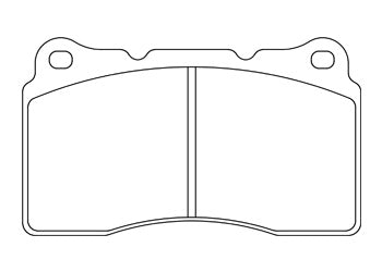 ENDLESS ブレーキパッド SR01 アルファロメオ ジュリエッタ 94014 11/11〜12/8 【EIP111SR01】 フロント左右セット