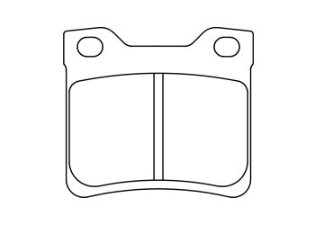ENDLESS ブレーキパッド CCRg PEUGEOT 605 6SF 1991〜 リア左右セット EIP118