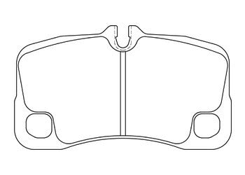 ENDLESS ブレーキパッド MX72 PORSCHE 911 997 2006/08〜 リア左右セット EIP126