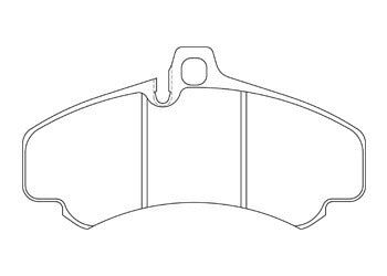 ENDLESS ブレーキパッド MX72 PORSCHE 911 997 2007/08〜 フロント左右セット EIP153