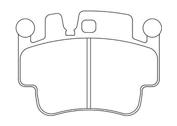 ENDLESS ブレーキパッド MX72 PORSCHE 911 997 2004/08〜 リア左右セット EIP173