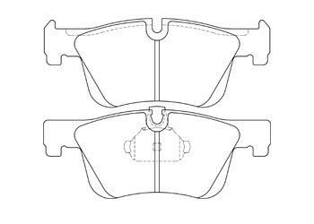 ENDLESS ブレーキパッド MX72PLUS BMW F34 3X20 13/6〜 【EIP219MXPL】 フロント左右セット