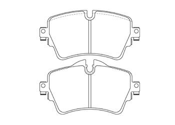 ENDLESS ブレーキパッド MX72 BMW 2シリーズ F45 2C20 2017/01〜 フロント左右セット EIP244
