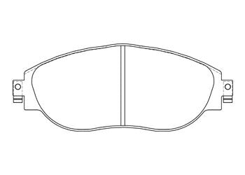 ENDLESS ブレーキパッド MX72PLUS フォルクスワーゲン パサート CC 3CBWSC 08/11〜 【EIP250MXPL】 フロント左右セット