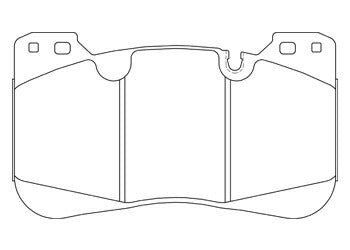ENDLESS ブレーキパッド MX72 BMW G83 52AZ30 21/1〜 【EIP289MX72】 フロント左右セット