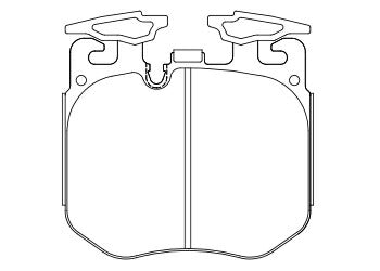 ENDLESS ブレーキパッド CCRg BMW G22 12AR30 20/10〜 【EIP302CRG2】 フロント左右セット