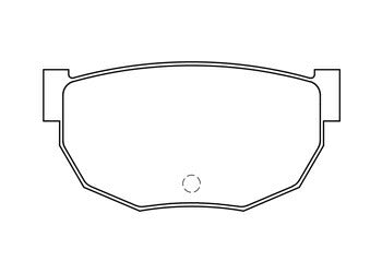 ENDLESS ブレーキパッド MX72PLUS ニッサン フェアレディZ S130 1981/10〜1983/09 リア左右セット EP064