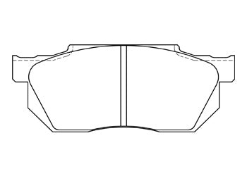 ENDLESS ブレーキパッド SSMPLUS ホンダ シティ GA2 1986/09〜1995/12 フロント左右セット EP074