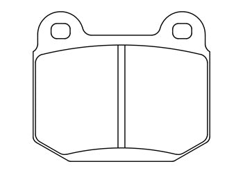 インプレッサ GDB ブレーキパッド リア左右セット エンドレス MX72