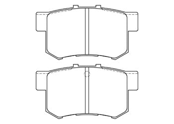 ENDLESS ブレーキパッド MX72PLUS ホンダ シビックタイプR EK9 1997/08〜2000/09 リア左右セット EP312