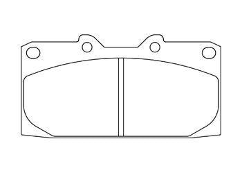 ENDLESS ブレーキパッド SSS スバル インプレッサ/インプレッサWRX STI/インプレッサスポーツワゴン GC8/GF8 1996/08〜1997/09 フロント左右セット EP351