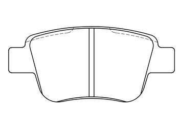 ENDLESS ブレーキパッド MX72 トヨタ ヴェルファイア ANH20W/ANH25W/GGH20W/GGH25W 2008/05〜2015/01 リア左右セット EP443