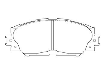 ENDLESS ブレーキパッド SSS トヨタ ウィッシュ ZGE20W/ZGE25G/ZGE25W/ZGE21G/ZGE22W 2009/03〜 フロント左右セット EP449