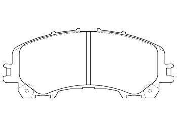 ENDLESS ブレーキパッド SSS スカイライン RV37 R1.7〜 【EP523SS2】 フロント左右セット