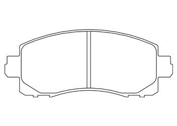 ENDLESS ブレーキパッド MX72PLUS レヴォーグ VNH R3.11〜 【EP544MXPL】 フロント左右セット