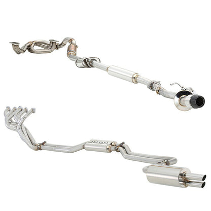 FUJITSUBO authorize EXH PERFORMANCE UNIT (AUTHORIZE) ＋BGテールオプション WRX STI CBA-VAB H30.7〜R1.5（2018.7〜2019.5） 【050-63104×1＋BG-OP×1】 マフラー フジツボ オーソライズ EPU＋BGテールOP