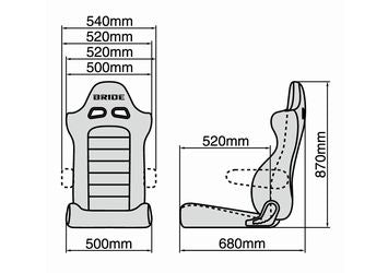BRIDE ERGOSTER 汎用品 E67ASN/E67KSN/E67BSN