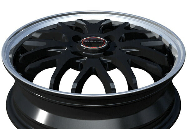 MID(マルカサービス) VERTEC ONE/EXE10 【15×4.5J 4-100 INSET45】 トヨタ ピクシススペース 570系 2011/09〜2017/01