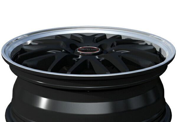 MID(マルカサービス) VERTEC ONE/EXE10 【16×6J 4-100 INSET43】 トヨタ カローラフィールダーハイブリッド 160系 2012/05〜