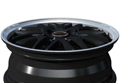 MID(マルカサービス) VERTEC ONE/EXE10 【16×6J 4-100 INSET43】 トヨタ カローラフィールダーハイブリッド 160系 2012/05〜