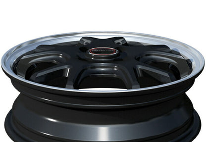 MID(マルカサービス) VERTEC ONE/EXE5 【15×4.5J 4-100 INSET45】 ニッサン ルークス/ルークスハイウェイスター B44A 2020/03〜