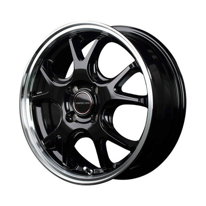 MID(マルカサービス) VERTEC ONE/EXE5 【15×5.5J 4-100 INSET43】 トヨタ ラウム 20系 2003/05〜2011/10