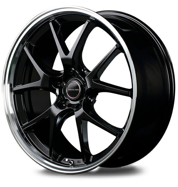 MID(マルカサービス) VERTEC ONE/EXE5 【15×5.5J 4-100 INSET43】 ホンダ フィット GE系 2007/10〜2013/09