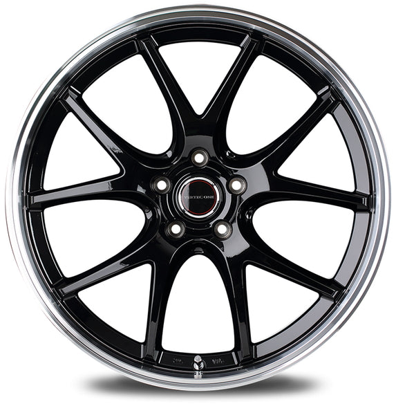 MID(マルカサービス) VERTEC ONE/EXE5 【15×5.5J 4-100 INSET43】 トヨタ ライズ 200系 2019/11〜