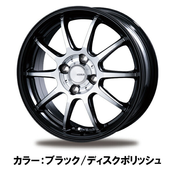INTER MILANO INFINITY/F10 【16×6J 4-100 INSET43】 トヨタ ヴィッツ 130系