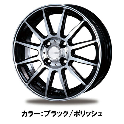 INTER MILANO INFINITY/F12 【15×5.5J 4-100 INSET43】 トヨタ iQ 10系