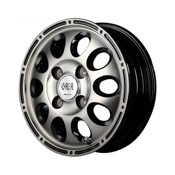 MID(マルカサービス) GAIA/GAIA X 【12×4B 4-100 INSET42 ブラポリ】 ミツビシ ミニカバン H42V/H47V 1998/10〜2011/06